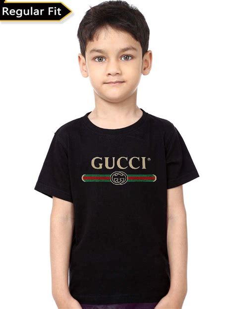 gucci t shirt kids free shipping|Gucci shirt for kids boys.